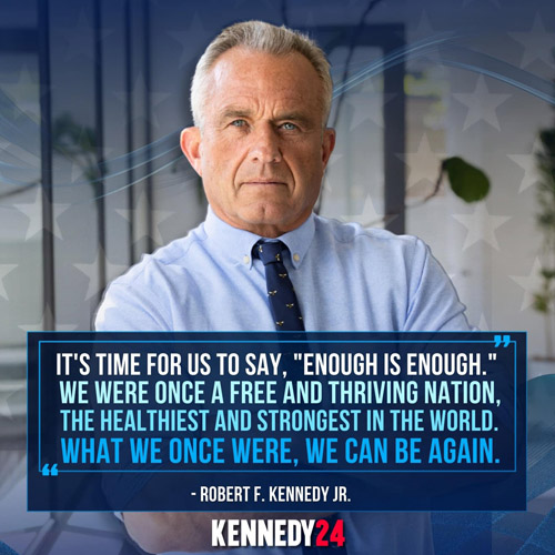 ROBERT F KENNEDY JR - ENOUGH IS ENOUGH